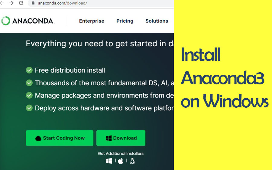 Install Anaconda3 On Windows La Vivien Post